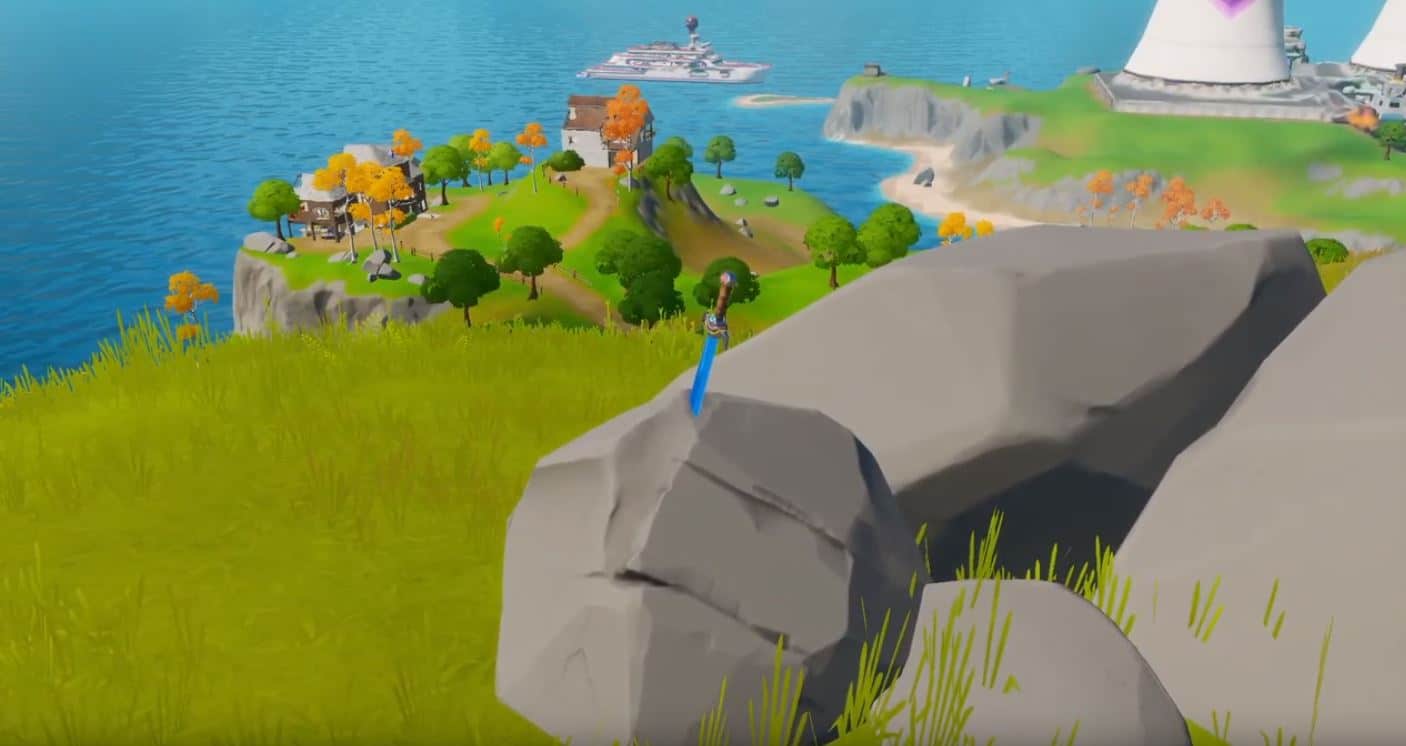 Skye's Sword in a stone