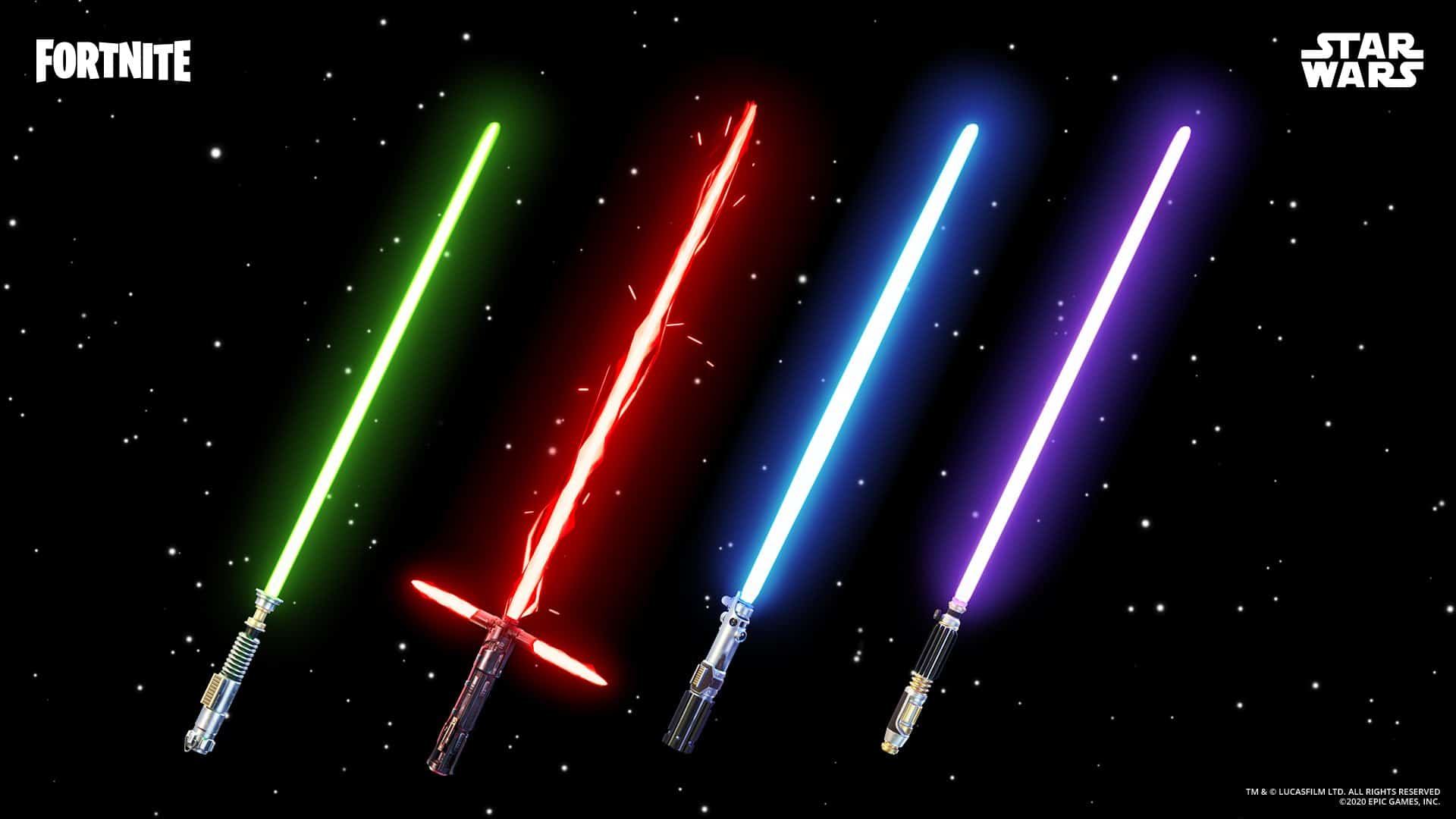Fortnite Star Wars Lightsabers