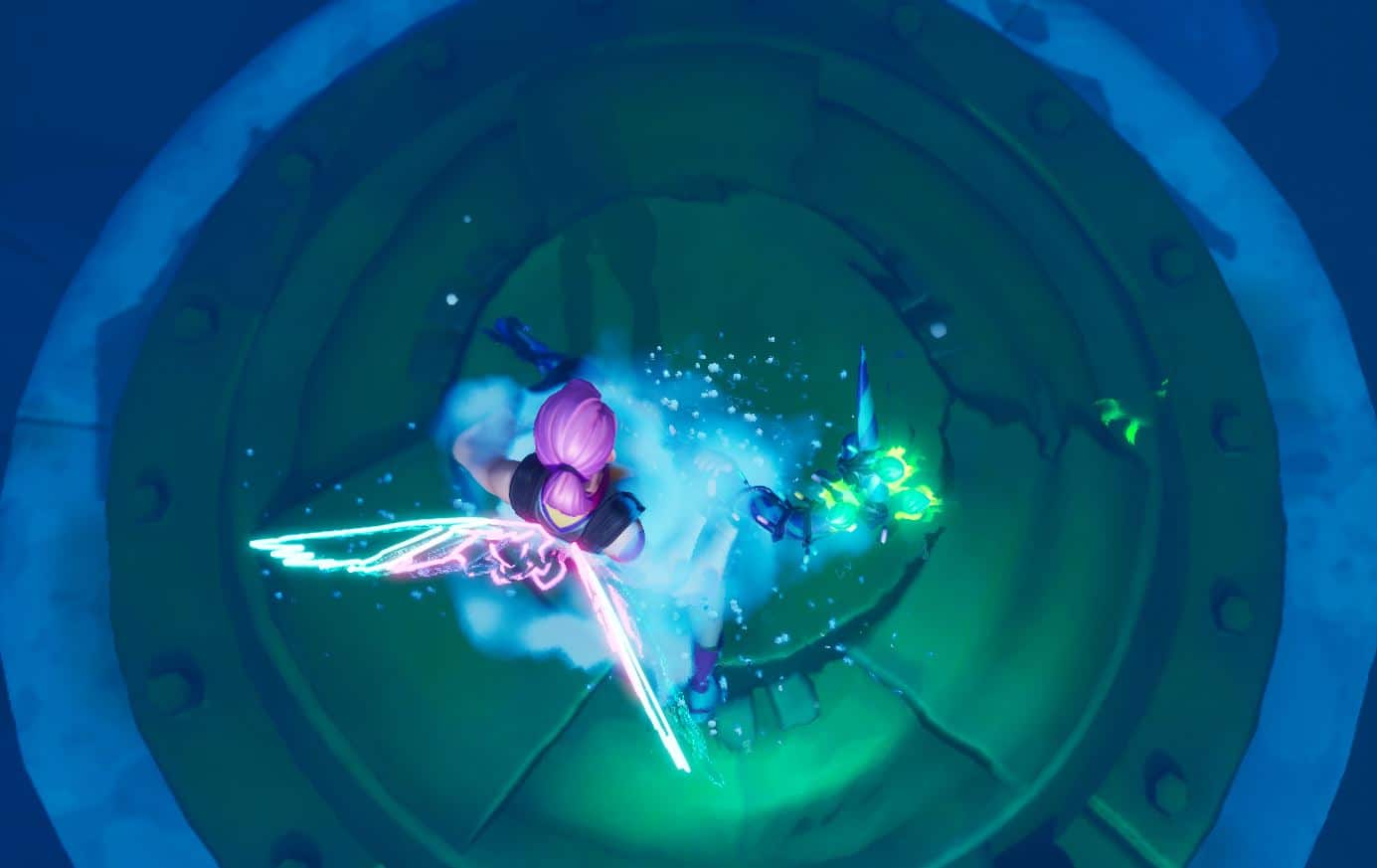 Fortnite The Agency Swim over Hatches