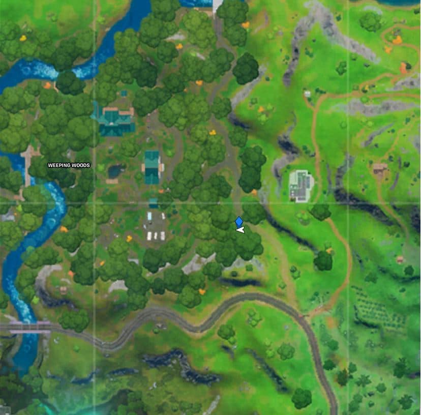 Gnomes and Bears Weeping Wood Map Location - Gnome More War