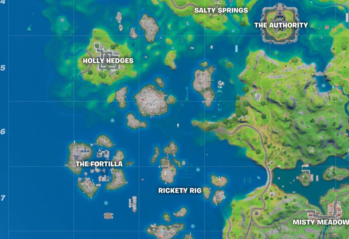 Fortilla Fortnite Map Location