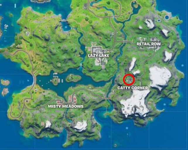 Fortnite Catty Corner Fortnite Location