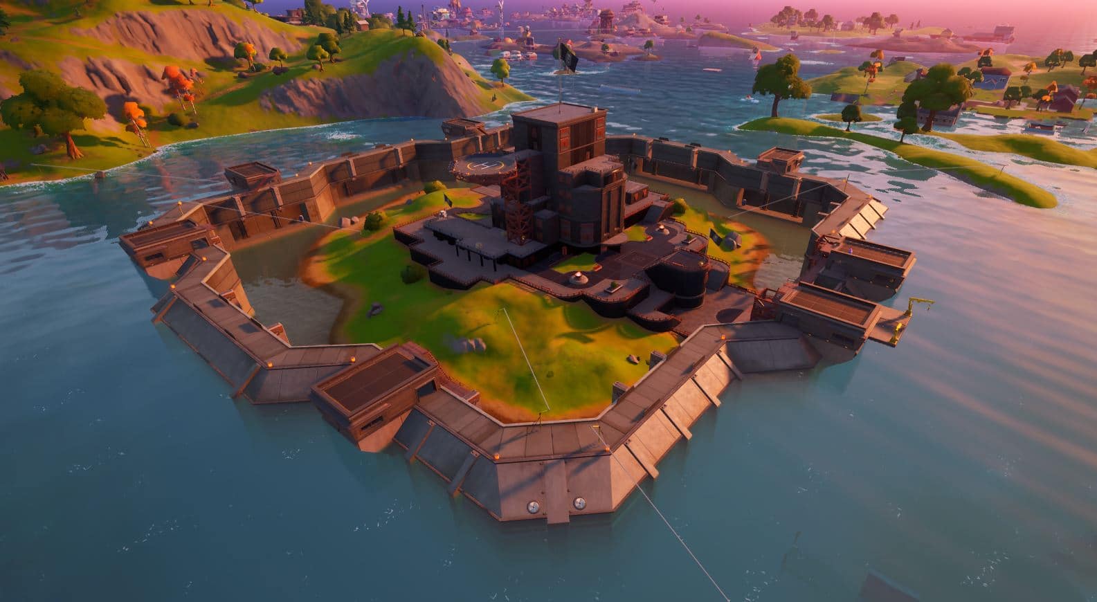 Fortnite Chapter 2, Season 3 v13.00 Map Changes - The Authority