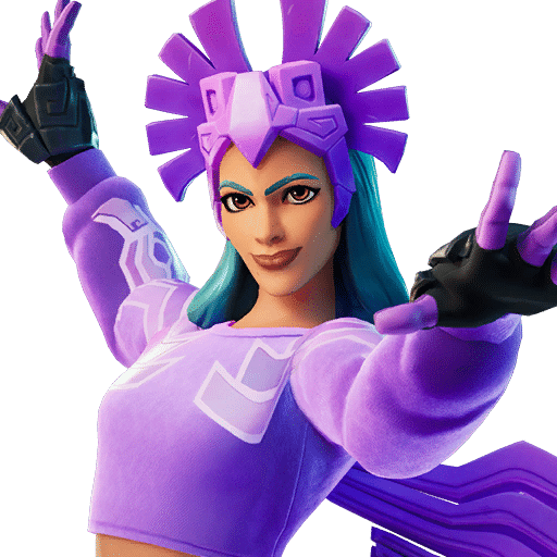 Sunbird purple skin style