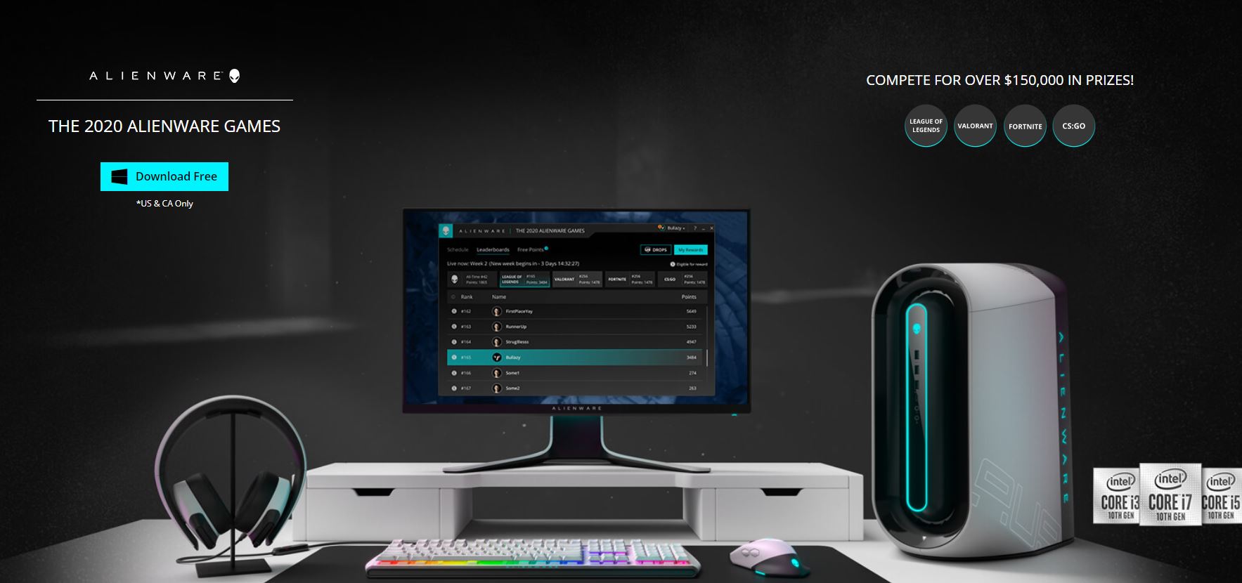2020 Alienware Games 2020