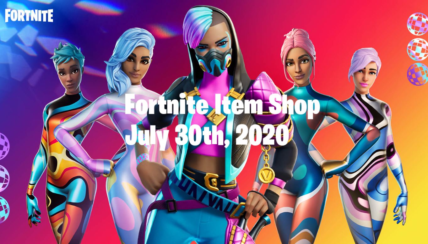 Fortnite Item Shop 30th July 2020