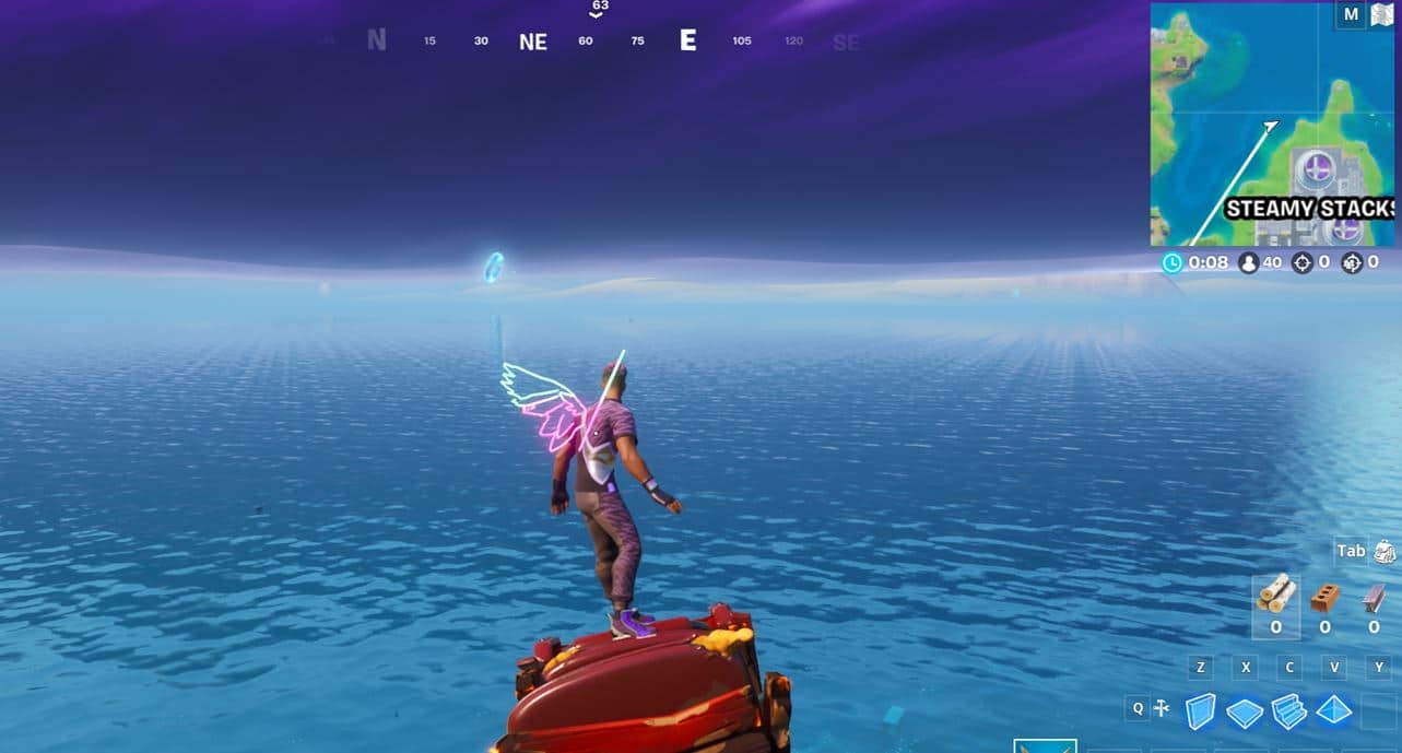 Fortnite Steamy Stacks Floating Ring Location 2