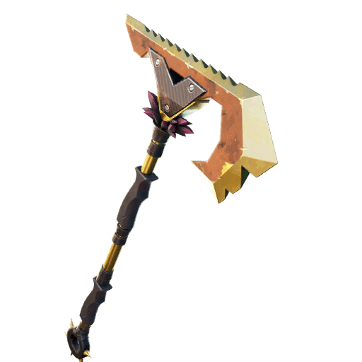 Fortnite v13.20 Leaked Pickaxe - Weathered Gold