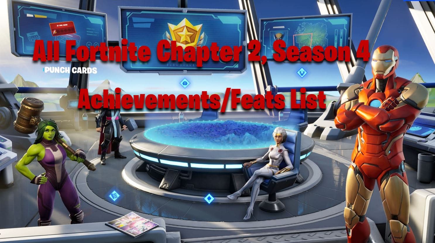 All Fortnite Chapter 2, Season 4 Achievements Feats List