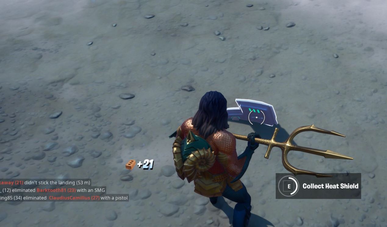 Collect Heat Shield Fortnite location
