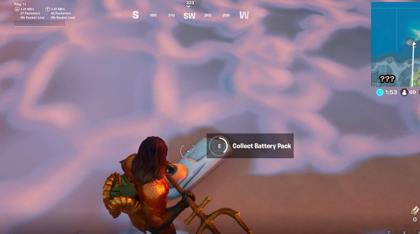 Find Collect Install missing battery pack