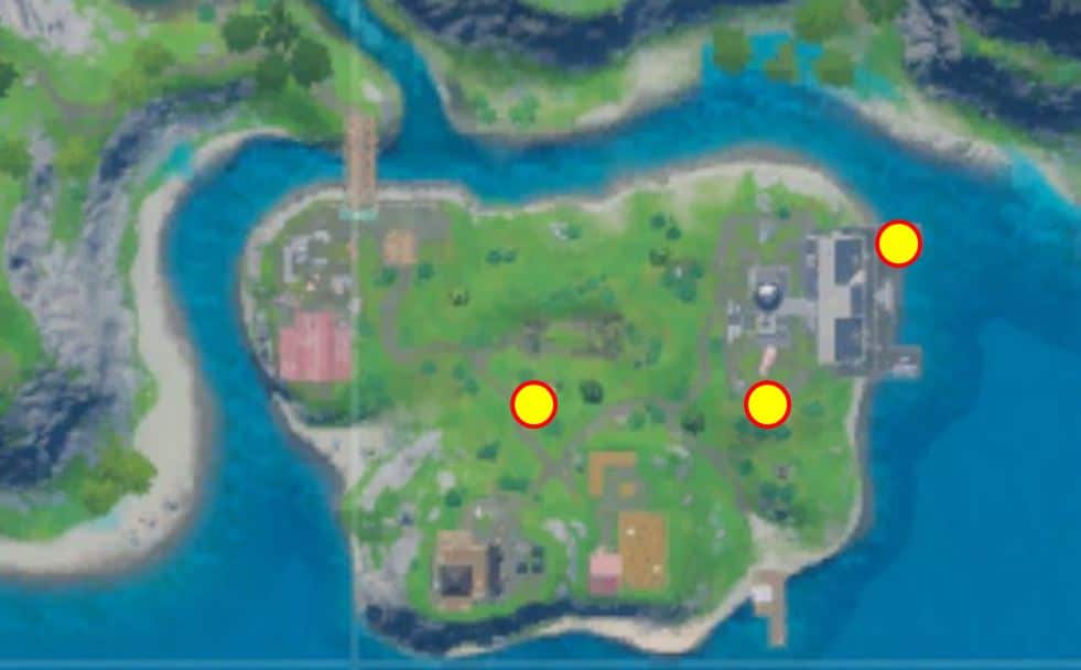 Fortnite Camp Cod Campfire Locations