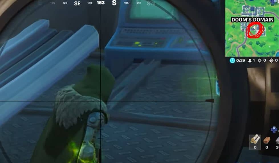 Fortnite Doctor Doom Boss Location