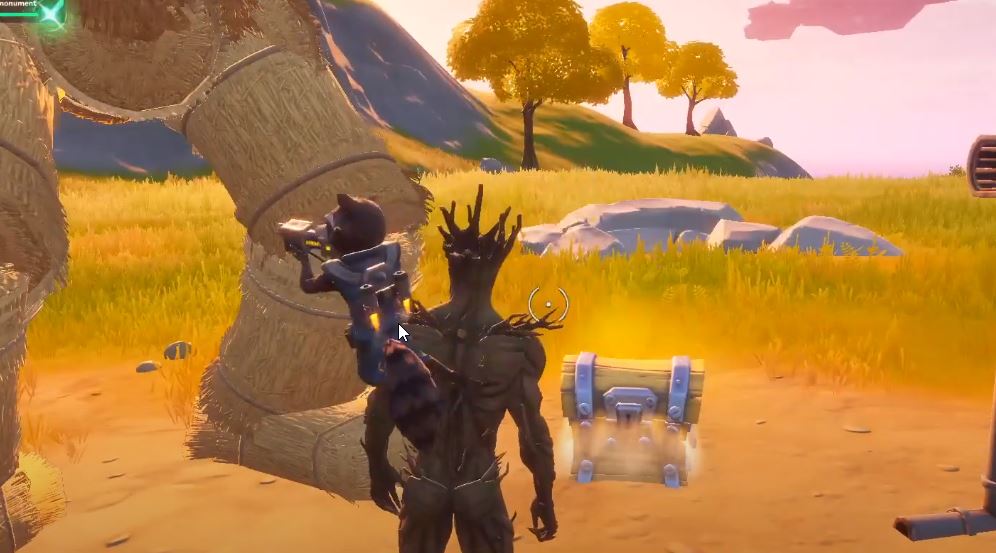 Rocket in Fortnite Marvel