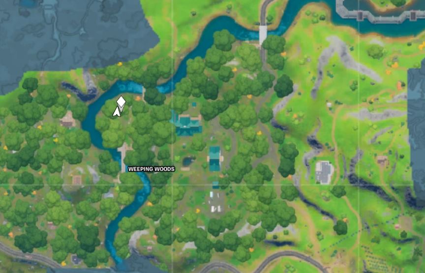 Weeping Woods Fireflies Location