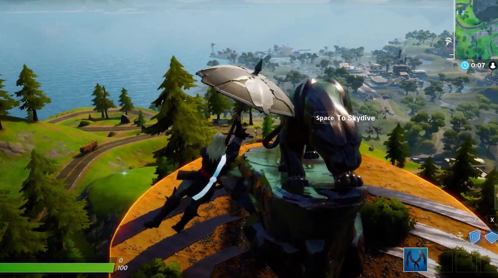 Black Panther in Fortnite