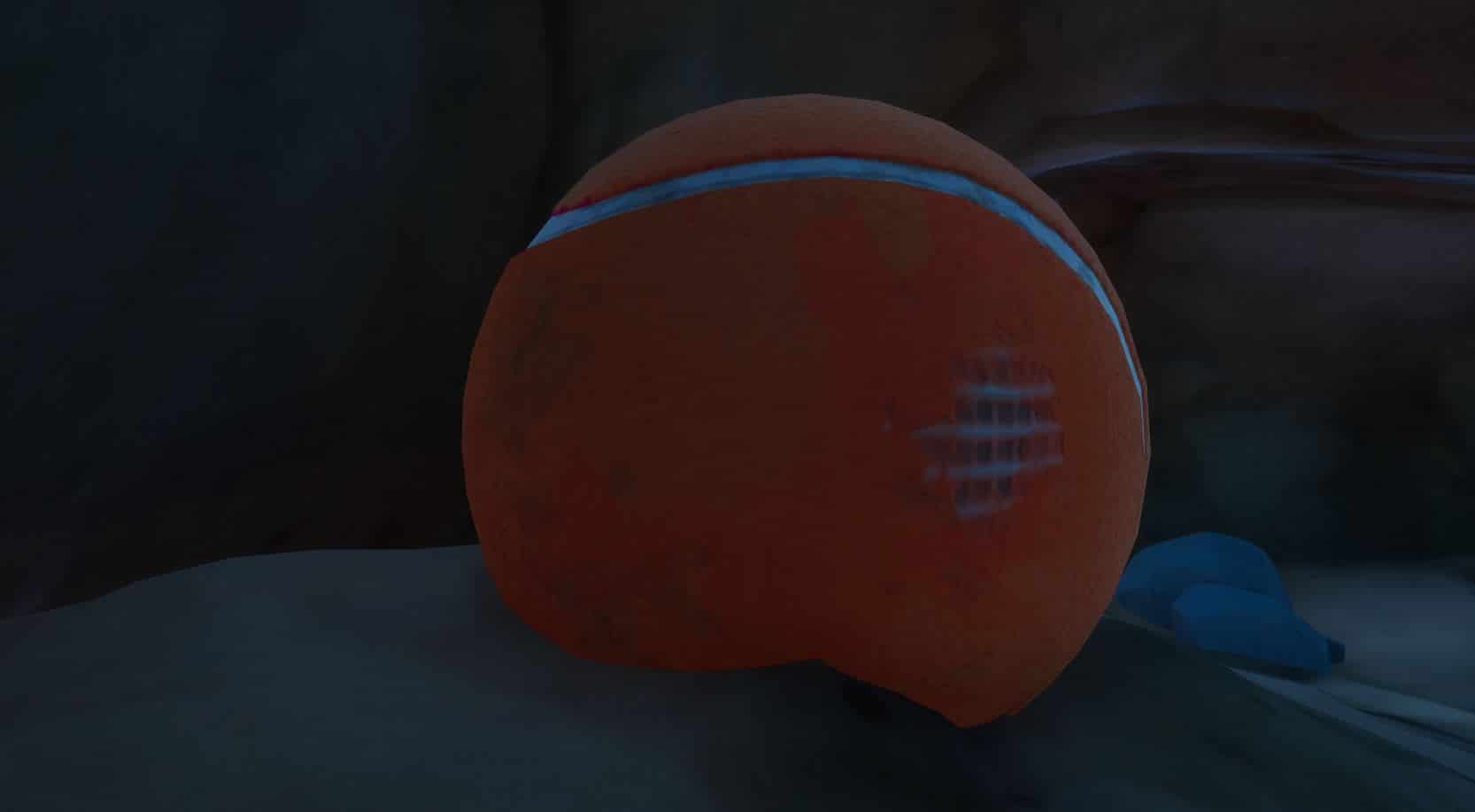 Bounce on different dog toys at the Ant Manor