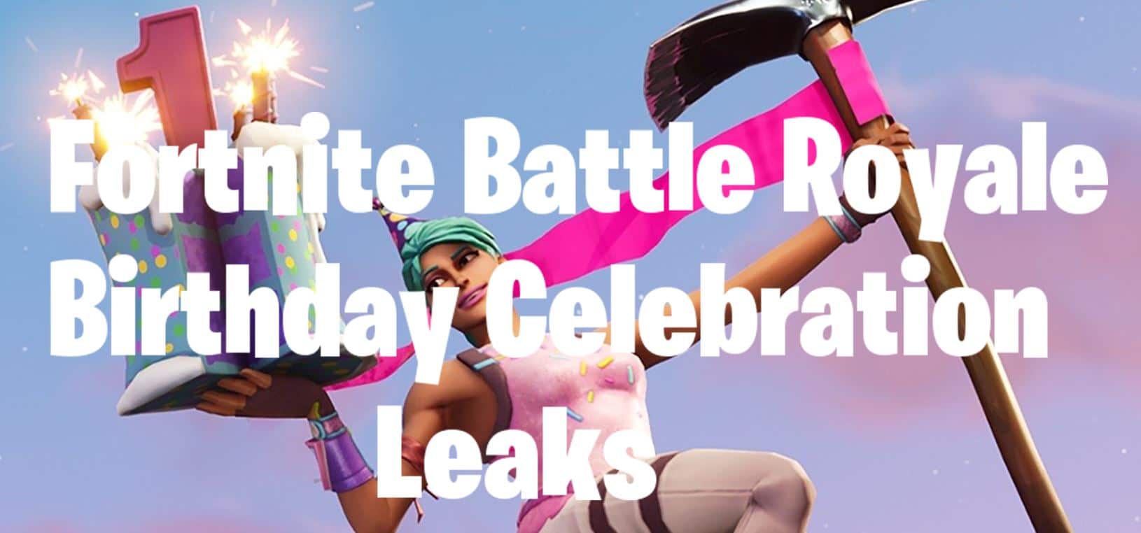 Fortnite 3rd birthday battle royale 2020 event