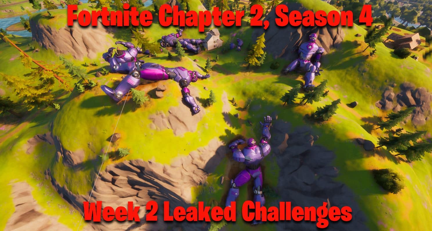 Fortnite Chapter 2, Season 4 Week 2 Leaked Challenges