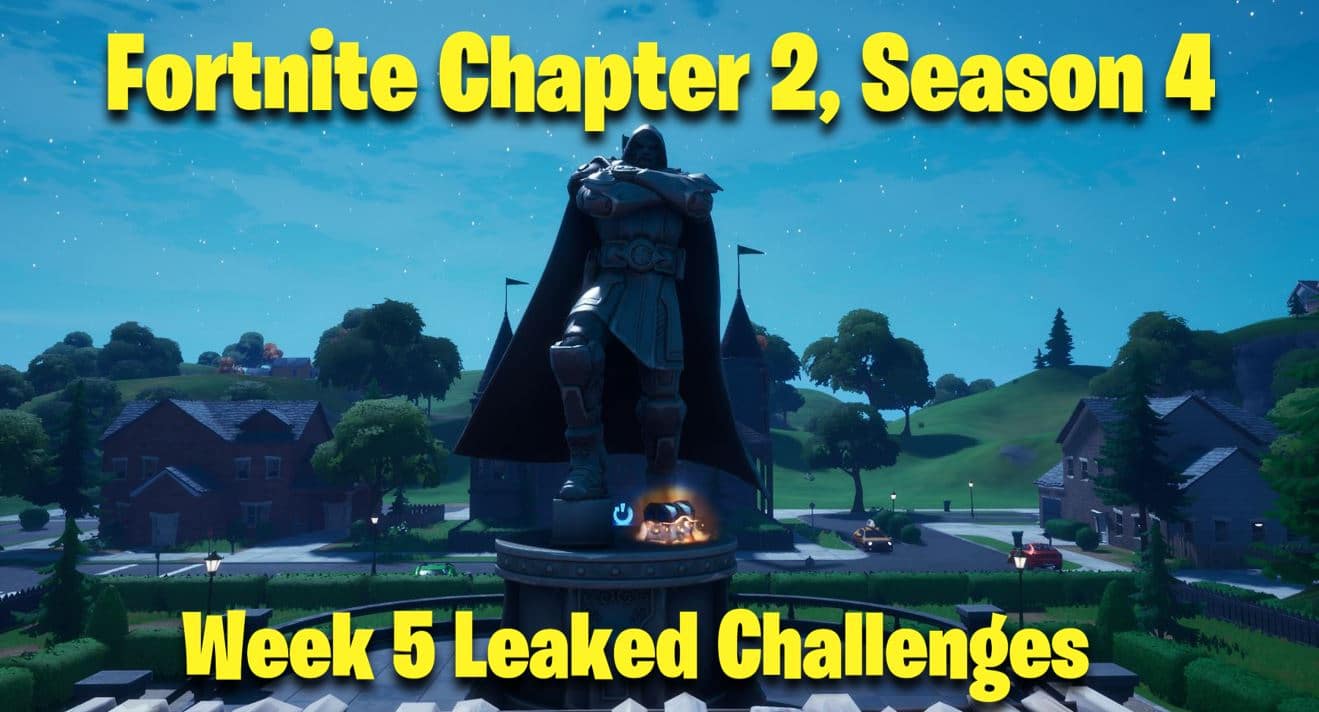 Fortnite Season 4 Week 5 Challenges Leaked