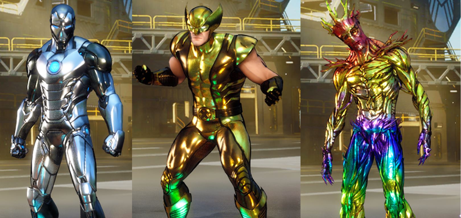 Fortnite Foil Skin Style Variants