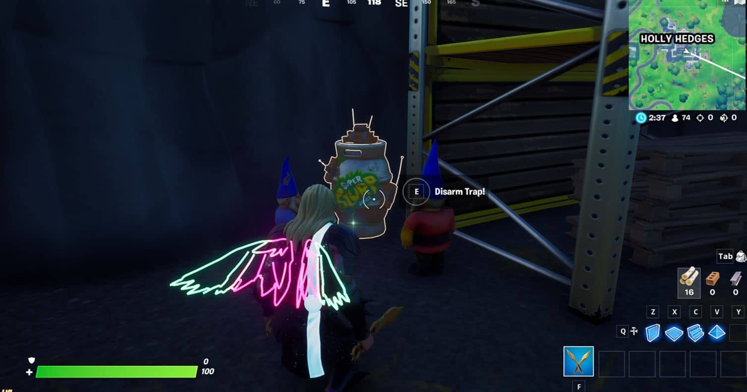 Fortnite Gnome Trap - Holly Hedges