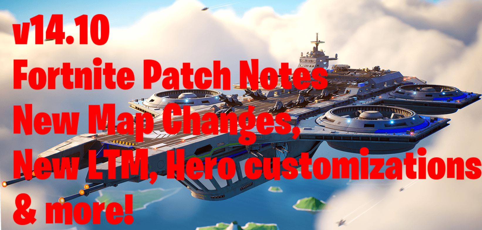Fortnite Patch Notes v14.10