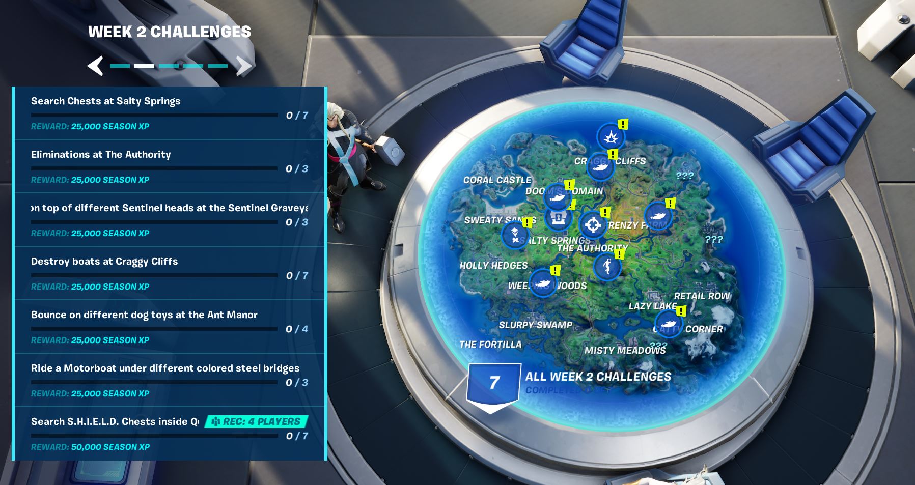 Fortnite Season 4 Week 2 Challenges Available Now