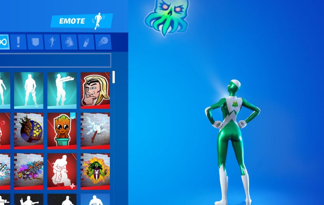 Hero's Beacon Emote