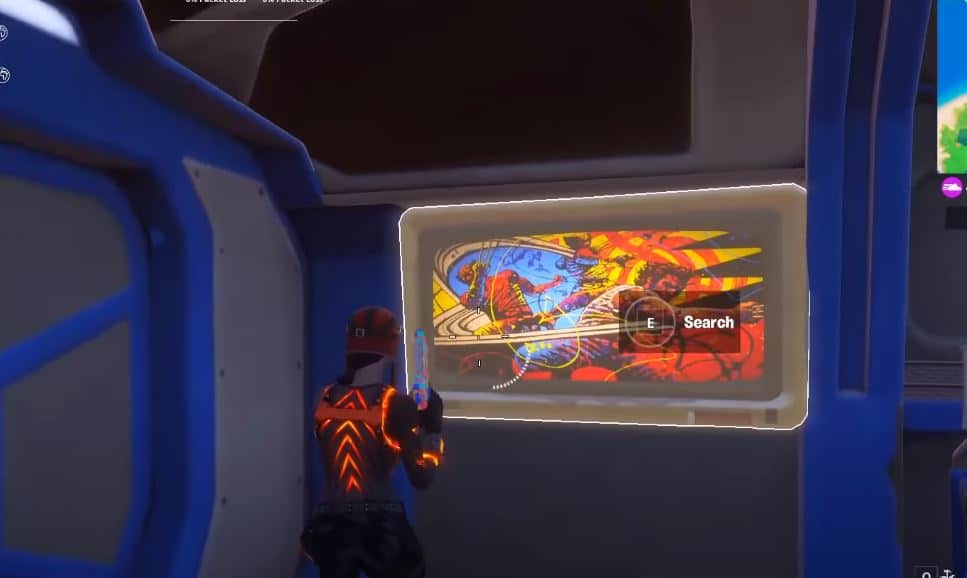 Loading screen picture quinjet patrol Fortnite location