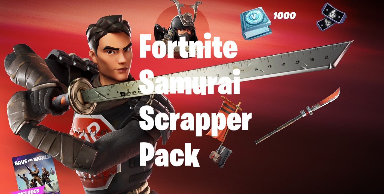 Samurai Scrapper Pack Fortnite