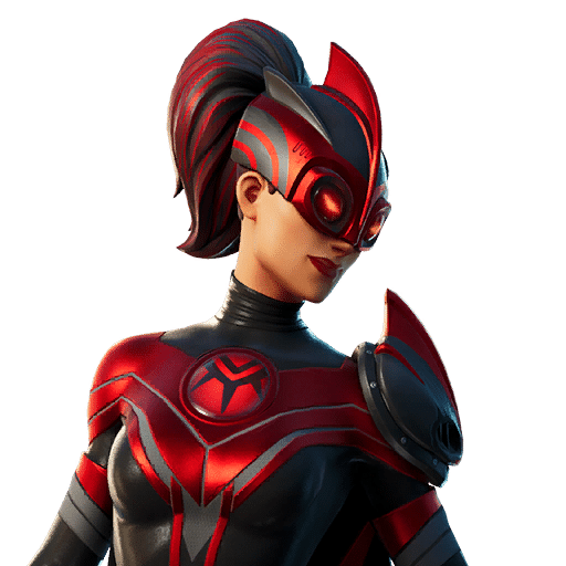 Ventura Fortnite Villain red and black skin style