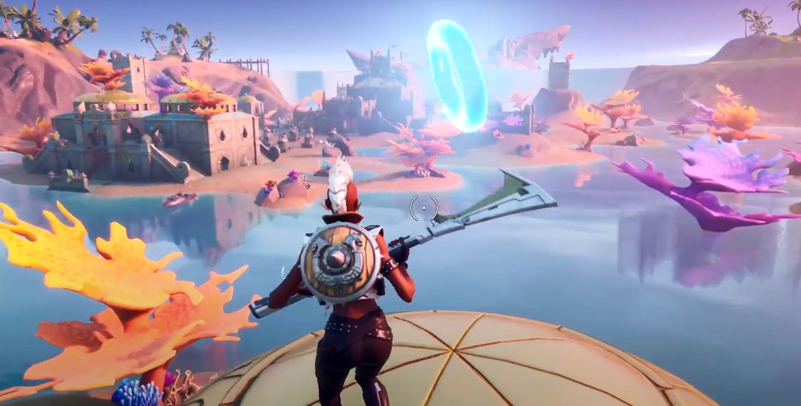 floating rings coral castle fortnite