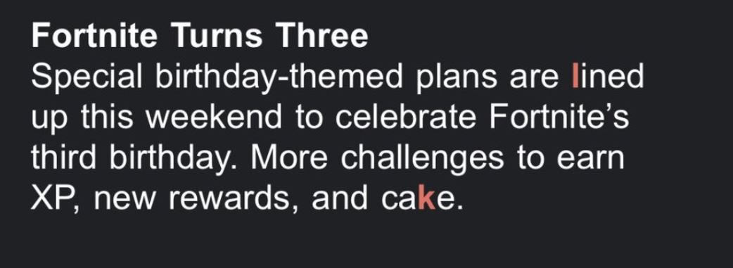 fortnite 3rd birthday