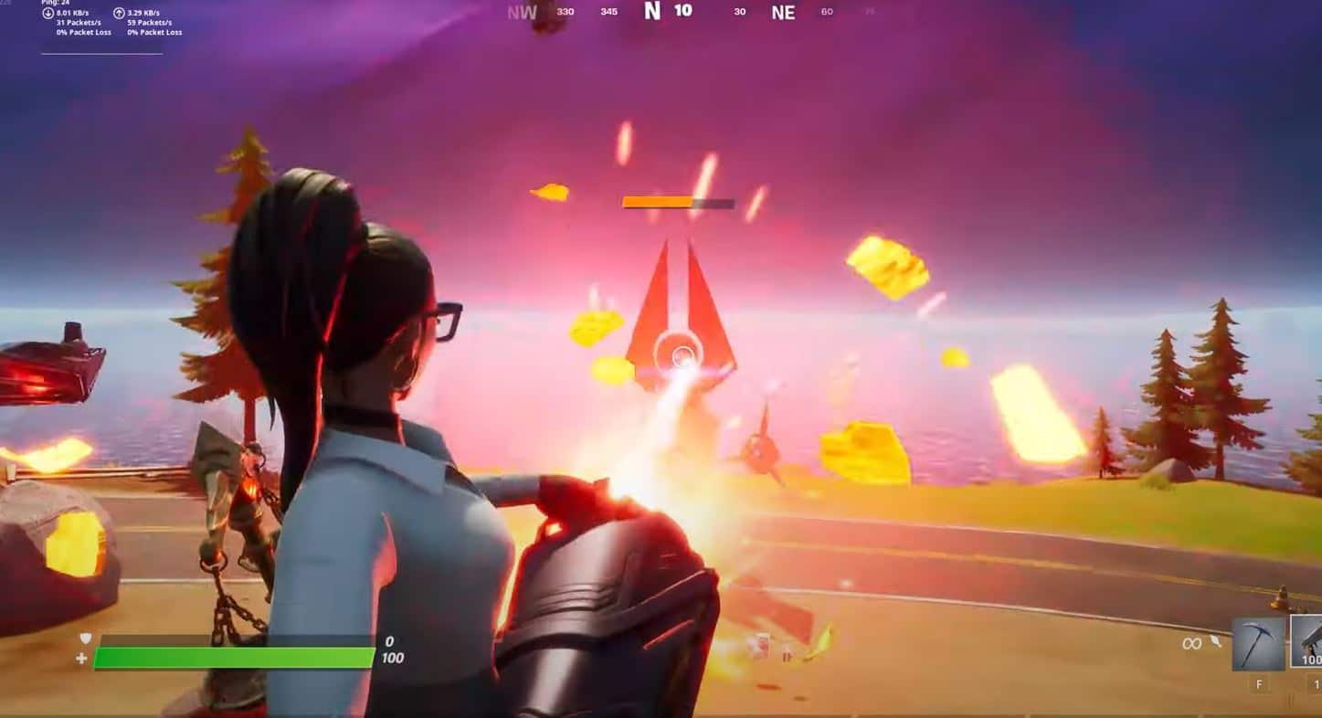 gatherer's remains deal damage Fortnite