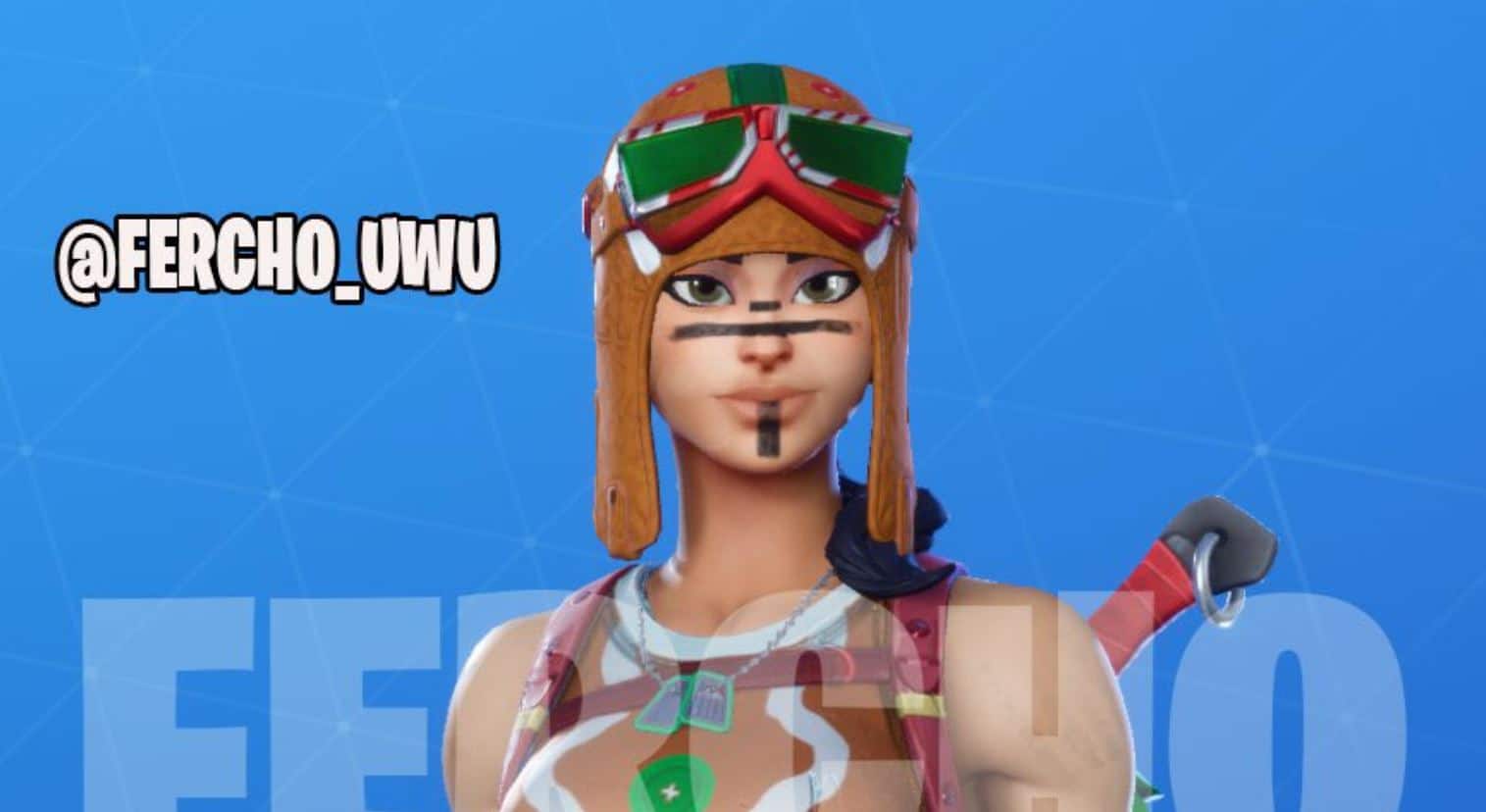 Christmas Ginger Renegade Raider Fortnite Skin