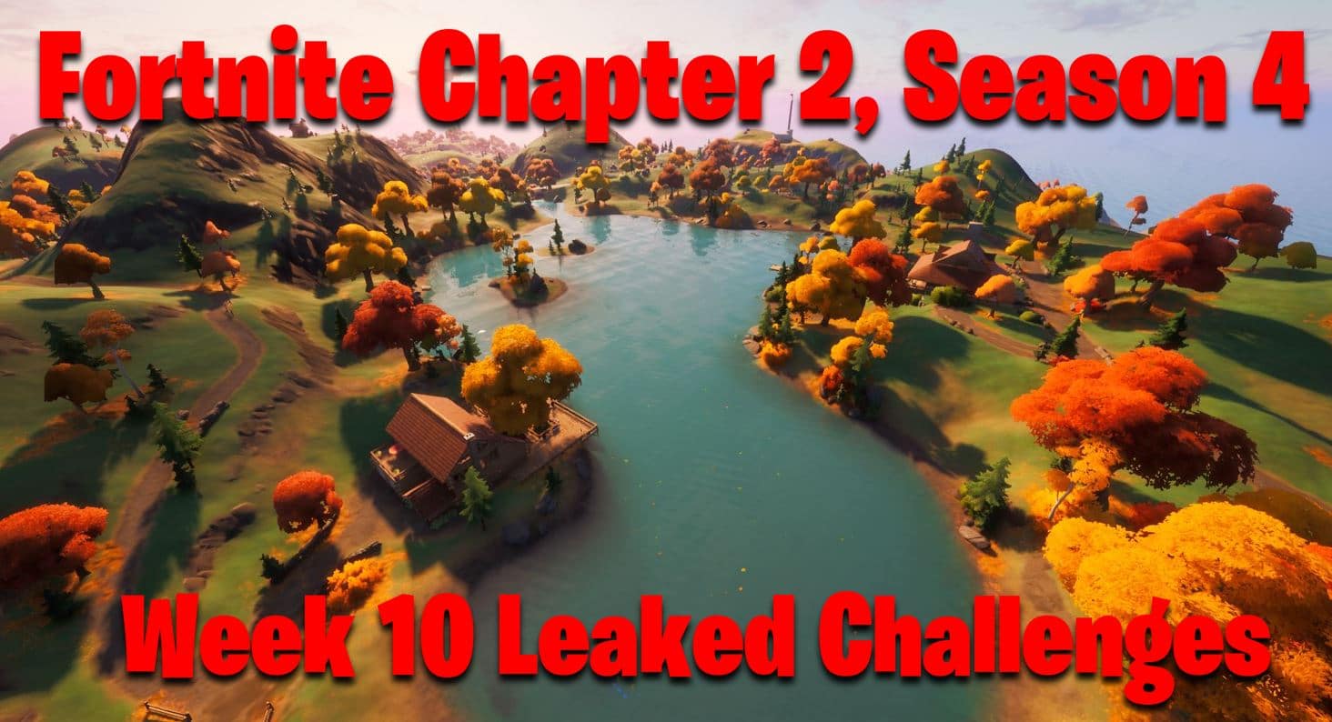 Fortnite Chapter 2, Season 4 Week 10 Leaked Challenges