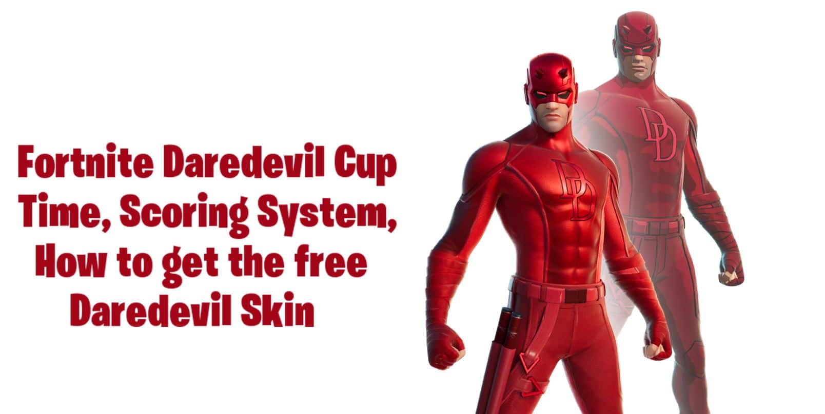 Fortnite Daredevil Cup Time and how to get the free skin