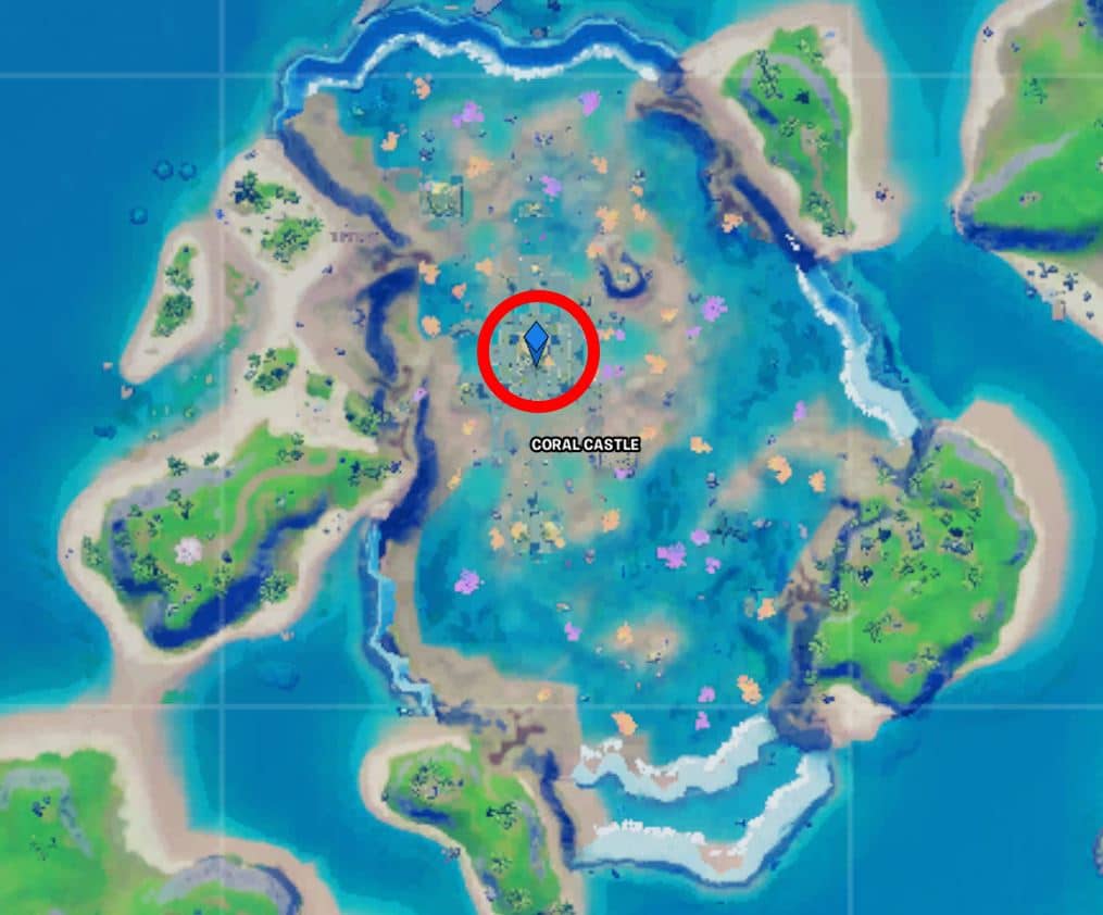 Fortnite Lowest Spot Map Location