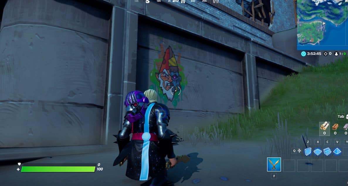 Fortnite Secret Mission Free XP - South of Catty Corner
