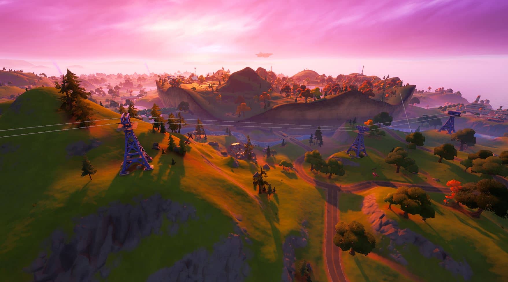 Fortnite: Where to Ride a Zipline from Retail Row to Steamy Stacks