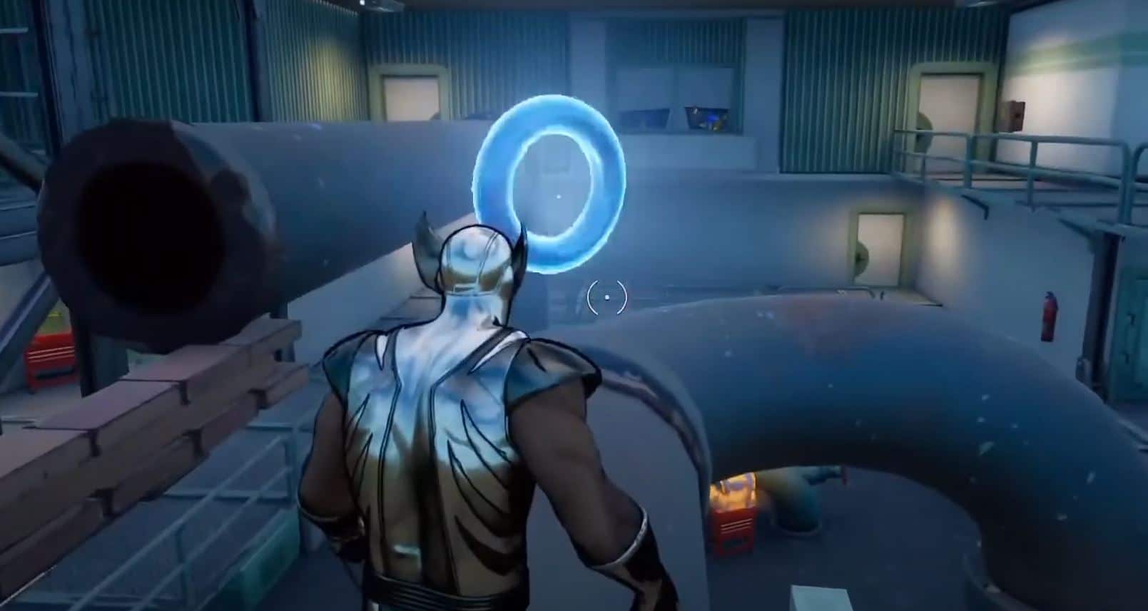 collect floating rings at steamy stacks