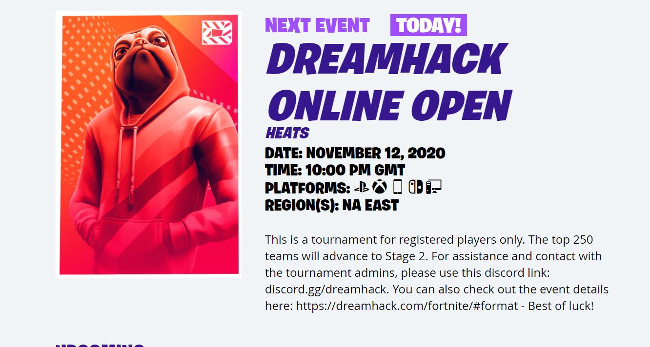 Dreamhack Fortnite Register: What time does it start and how to register for online open heats