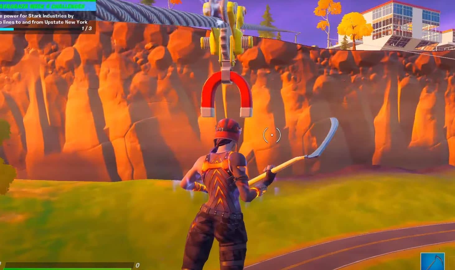 Fortnite Zip Lines: How to Generate Power for Stark Industries by Riding Zip Lines to and from Upstate New York
