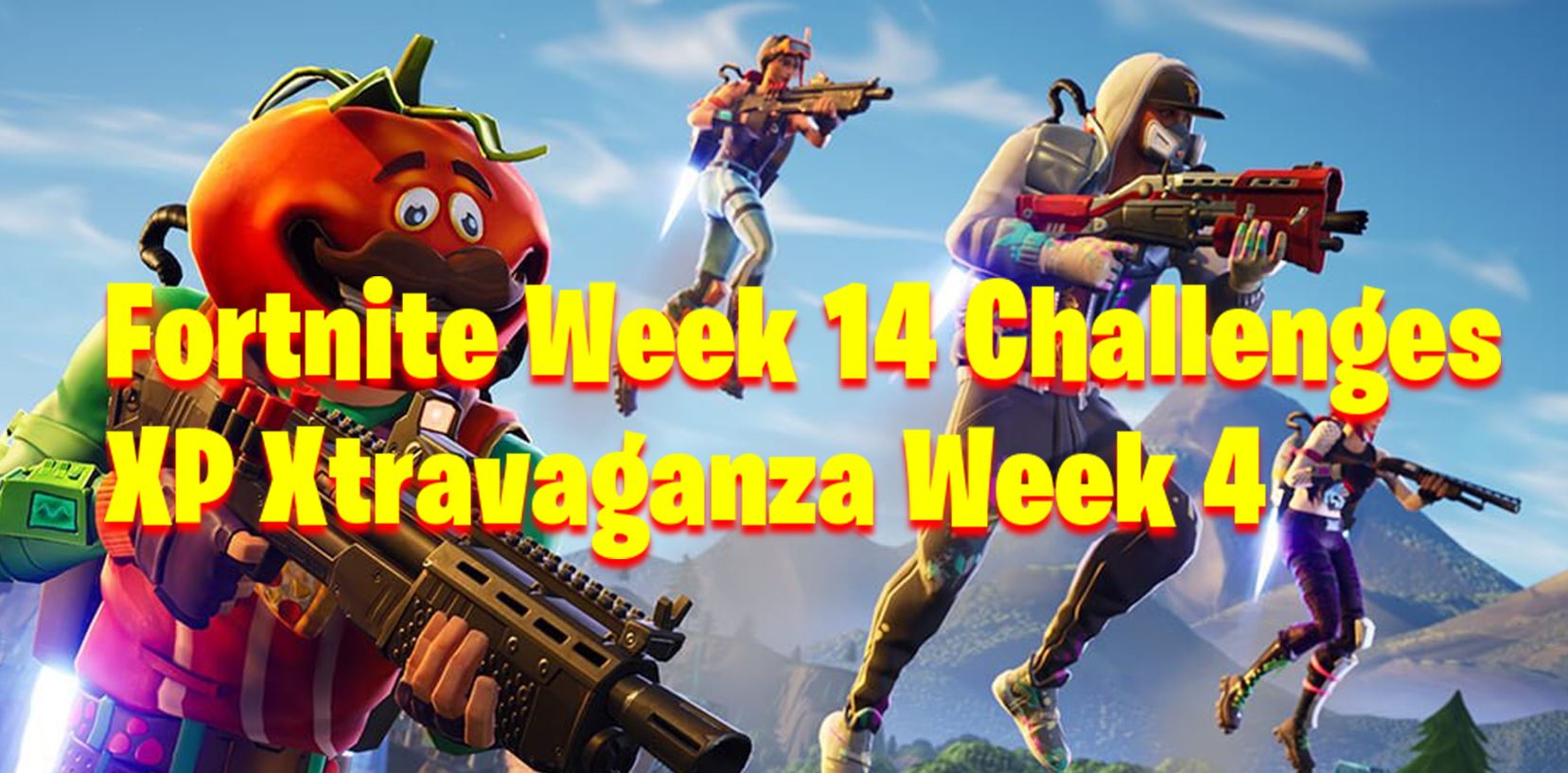 Fortnite week 14 challenges