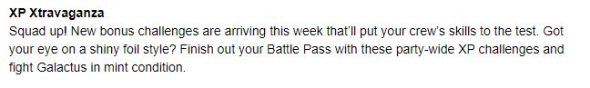 New Fortnite Bonus Challenges