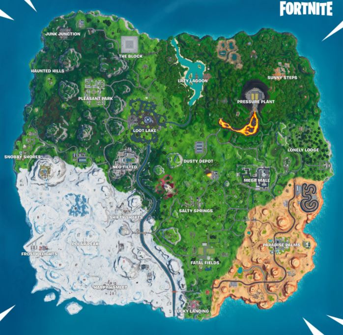 Old Fortnite Map