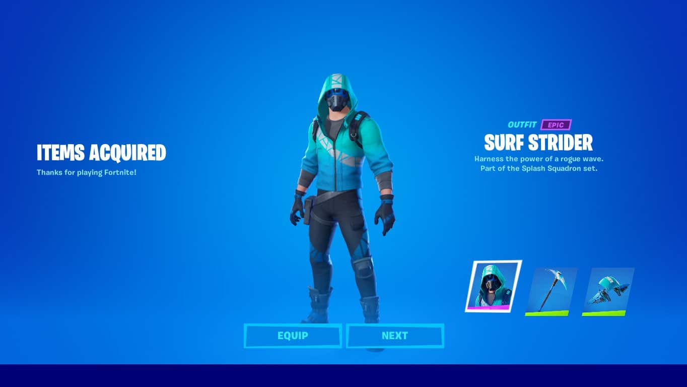 Surf Strider Fortnite Skin