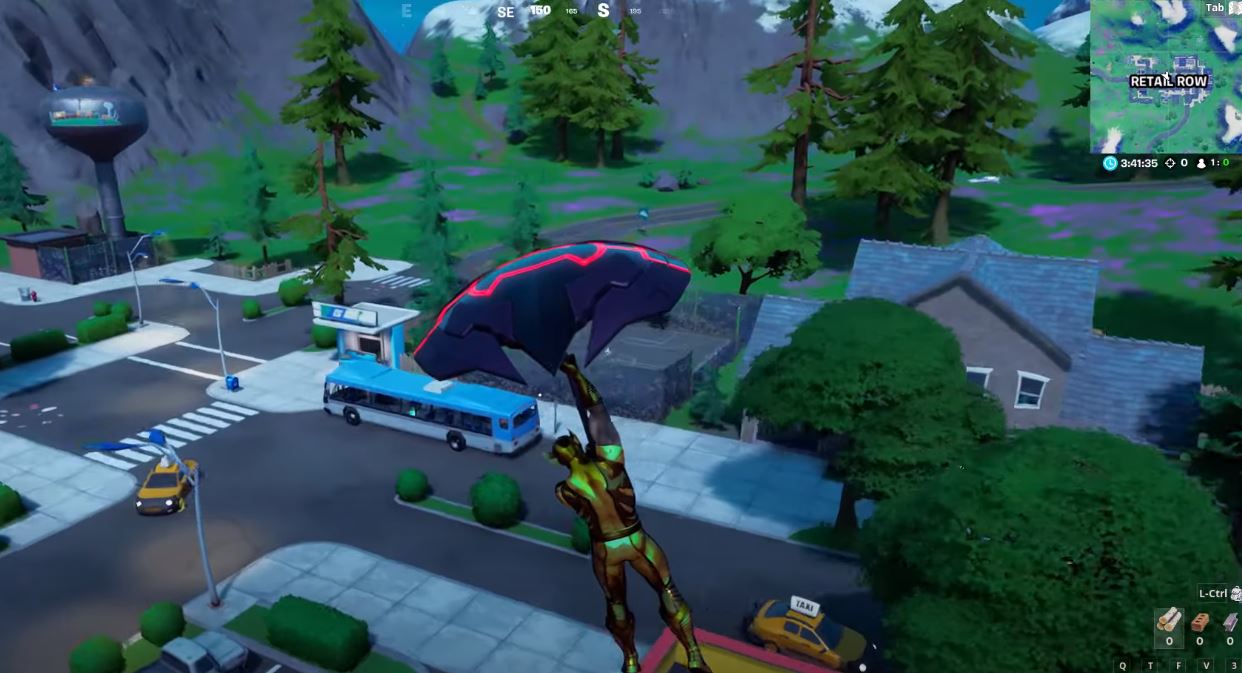 bus locations Fortnite