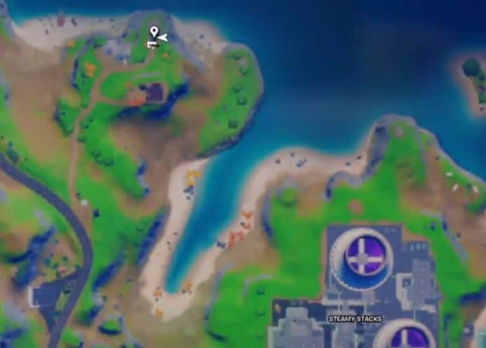 Blaze Pristine Point Fortnite Location